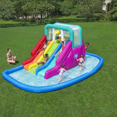 H2OGO! Triple Splash Kids Inflatable Water Park | Sam's Club