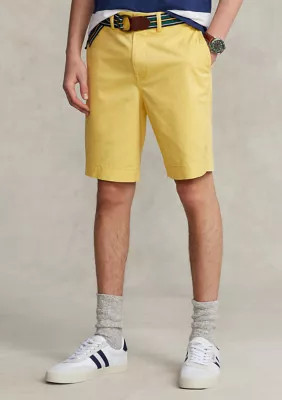 Polo Ralph Lauren Men's Stretch Classic Fit Shorts, Yellow, 32 | Belk