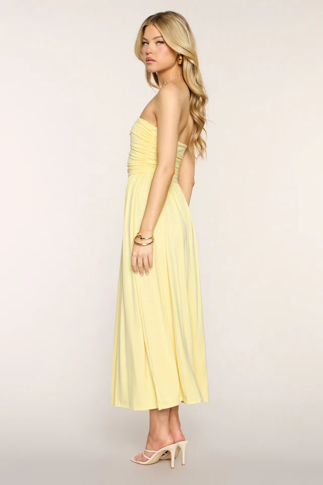 Weekend Glow A-Line Midi Tube Dress | Windsor Stores