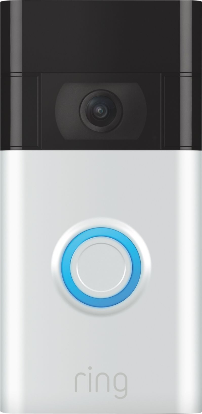Ring Video Doorbell Satin Nickel 8VRASZ-SEN0 - Best Buy | Best Buy U.S.