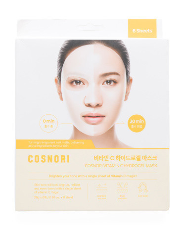6pk Cosnori Vitamin C Hydrogel Face Masks for Women | Marshalls