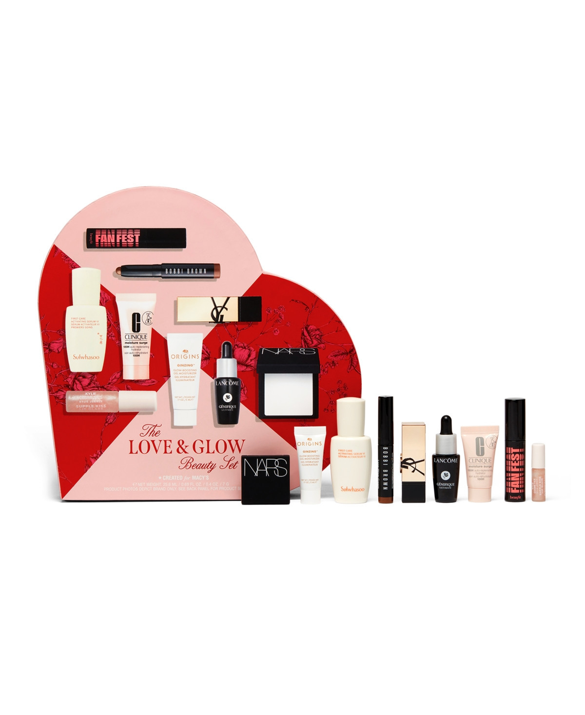Created for Macy's 9-Pc. The Love and Glow Beauty Valentine's Day Set | Macy's