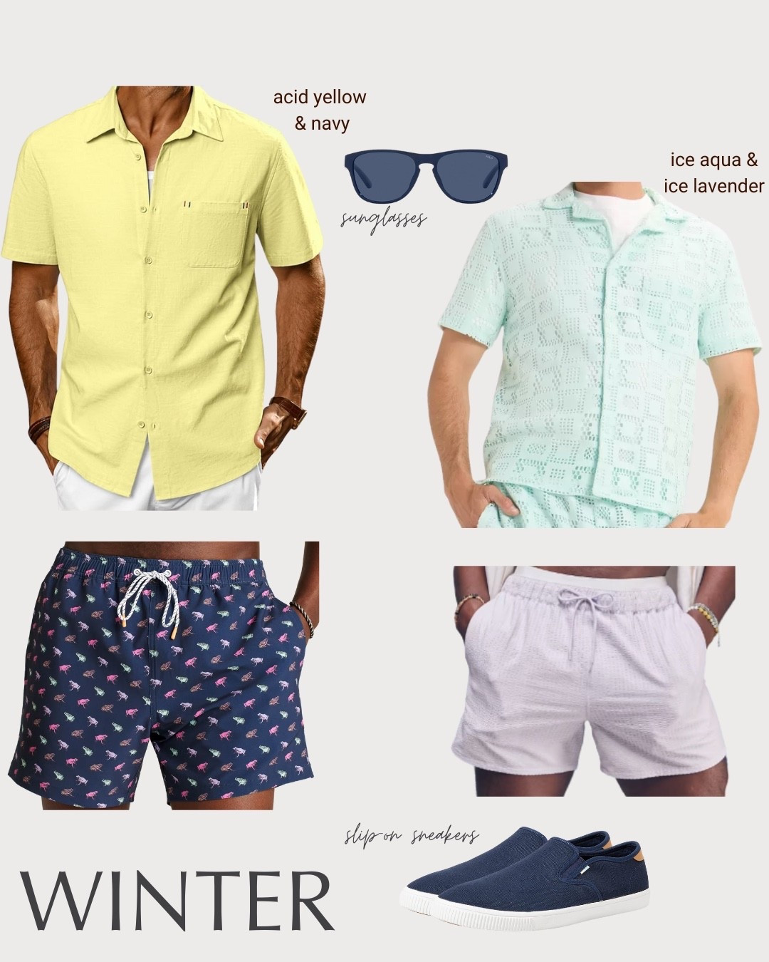 I do my absolute best to recommend products that match each color palette based on the online listings and images. BUT since I haven’t seen every item in person, I recommend double-checking products against your color palette and descriptor words before purchasing.

Remember — your  palette is your ultimate guide, and nothing beats seeing the color in real life!



#LTKMens #LTKSeasonal