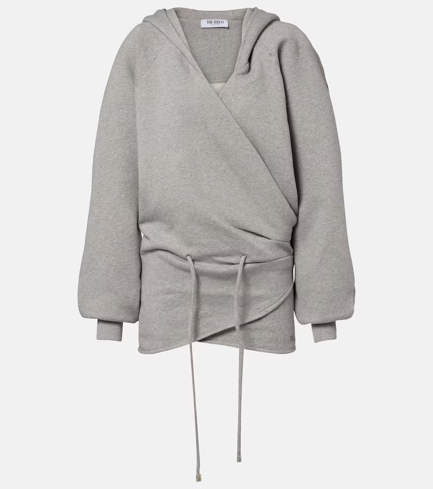 The Attico Cotton jersey sweatshirt dress | Mytheresa (US/CA)