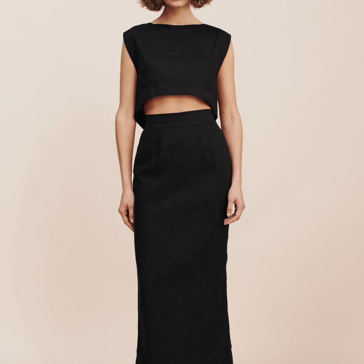 EMMA PENCIL SKIRT - BLACK PRE ORDER | POSSE (Australia & New Zealand)