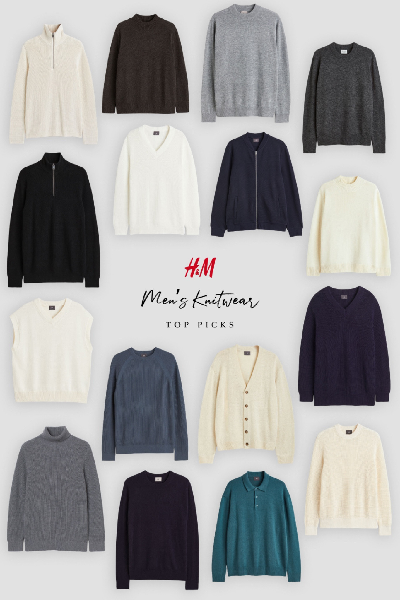 My Top Picks from H&M Men’s Knitwear Collection 🫶

#LTKSeasonal #LTKstyletip #LTKmens