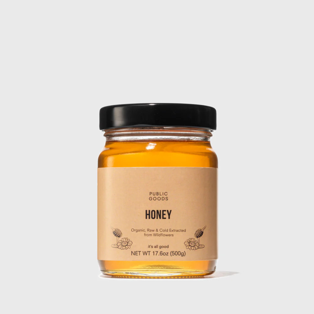 Organic Wildflower Raw Honey | Public Goods