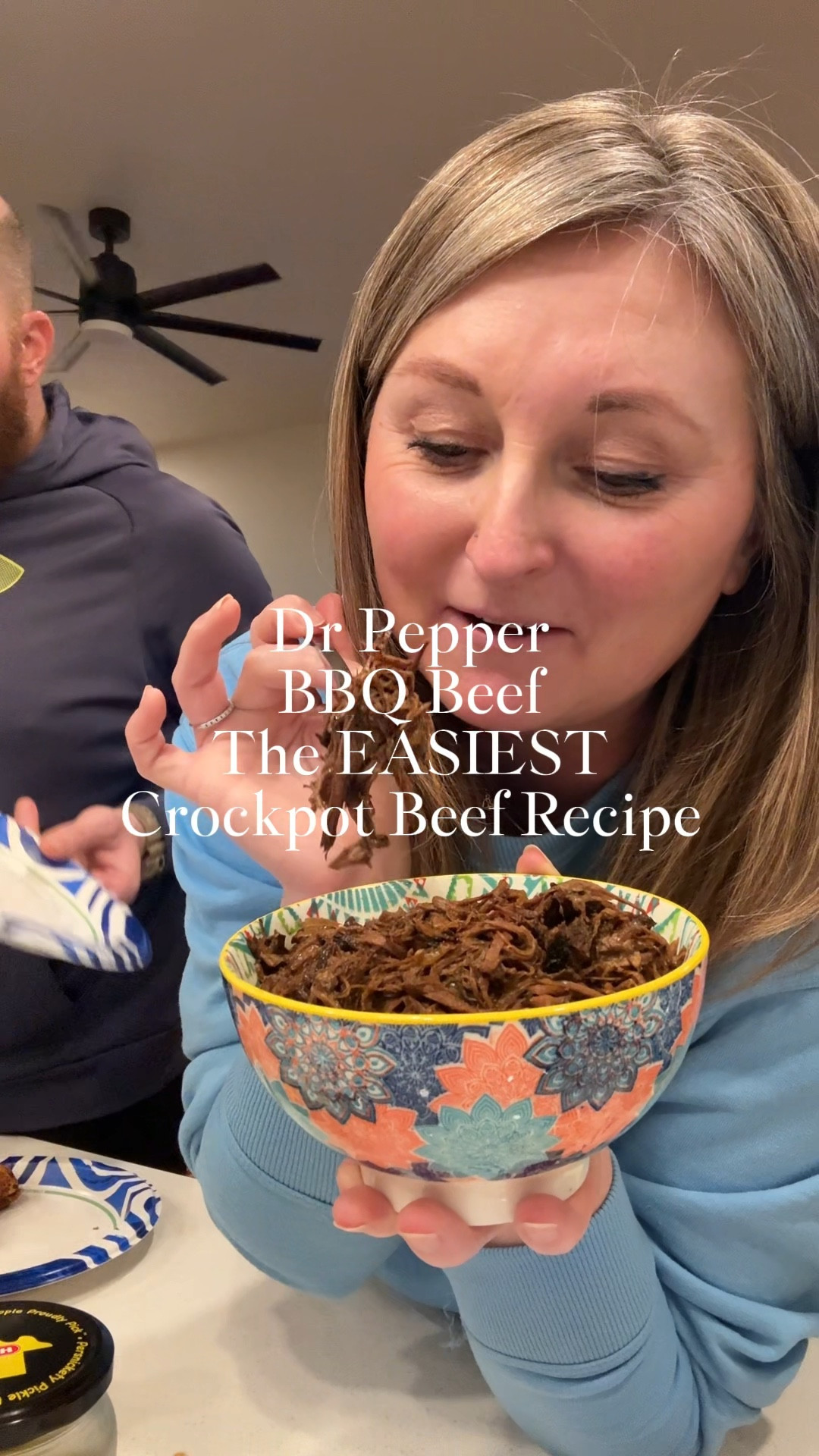 Dr Pepper BBQ Shredded Beef Crockpot Recipe. If you need a good and easy option for the Super Bowl, a get together or just an easy dinner this is the recipe you’re looking for! 

#LTKParties #LTKHome