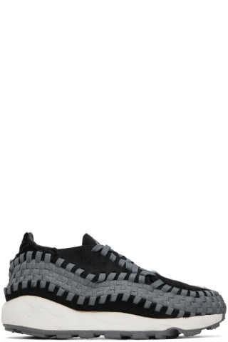 Gray & Black Footscape Sneakers | SSENSE