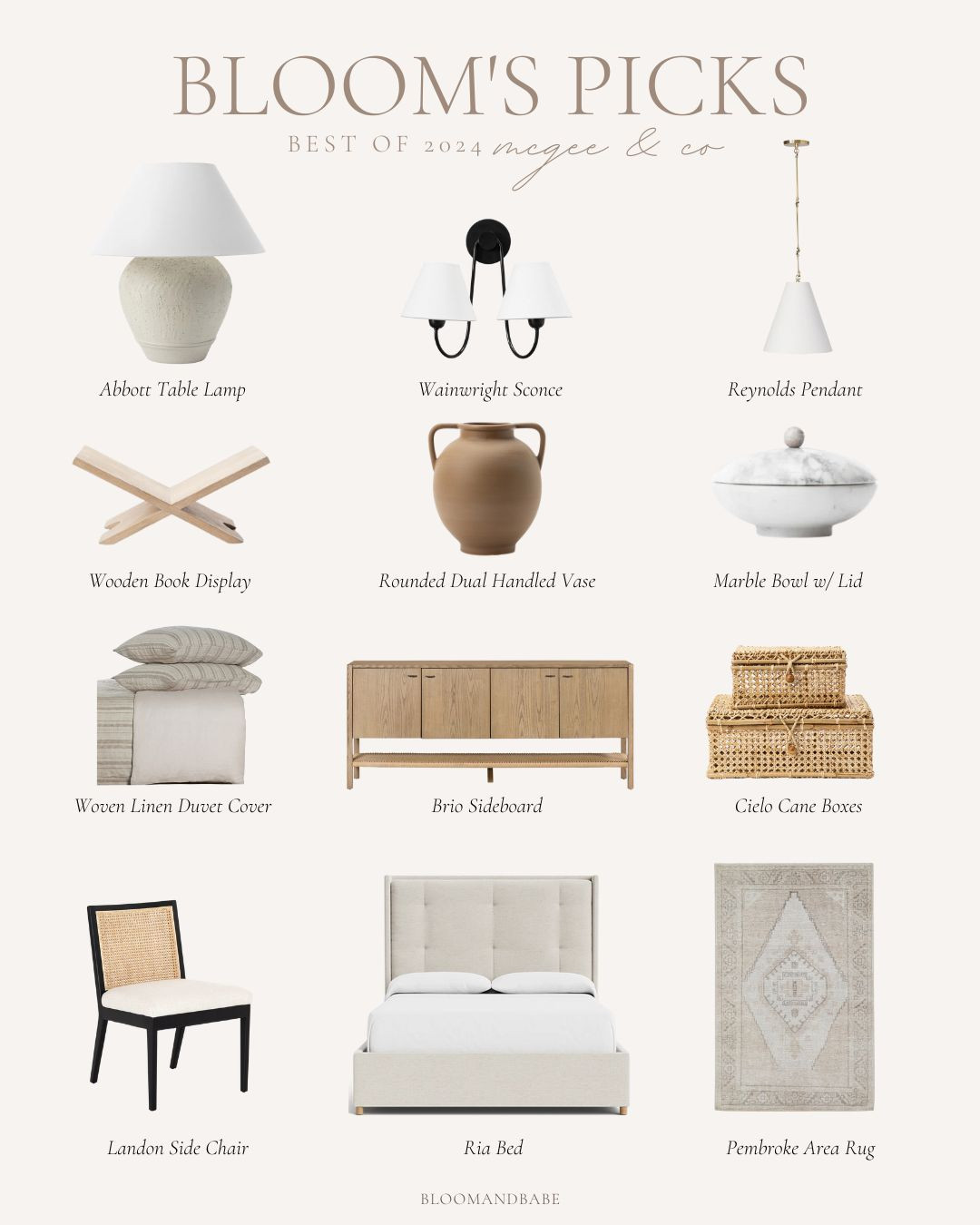 Best of 2024 McGee and Co / McGee and Co Home / McGee and Co Furniture / Neutral Home Decor / Table Lamp / Console Tables Accent Chairs / Neutral Area Rugs / Organic Modern Home Decor / Decorative Accents / Framed Wall Art / Decorative Boxes  

 #LTKSeasonal #LTKHome #LTKStyleTip