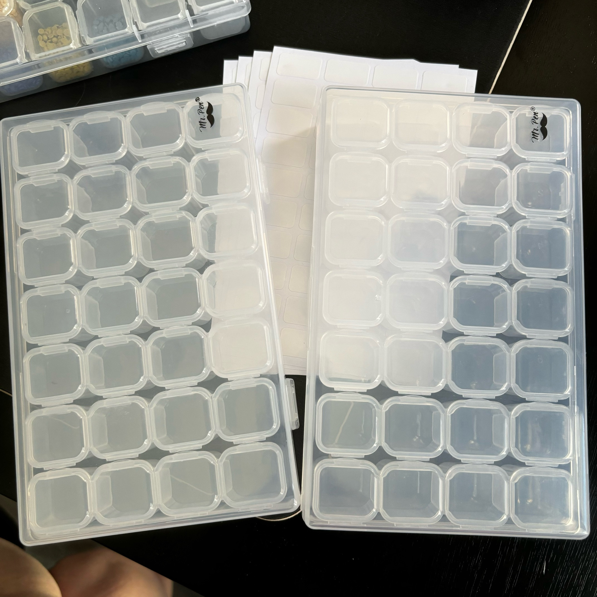 Diamond Art containers. Would be perfect for medication and other small items. 

#diamondart #organization

#LTKSaleAlert #LTKHome #LTKFindsUnder50