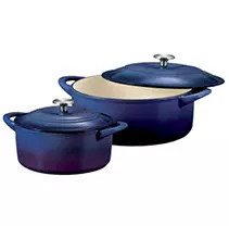 Tramontina Dutch Oven Set, 2-piece (Cobalt) | Sam's Club