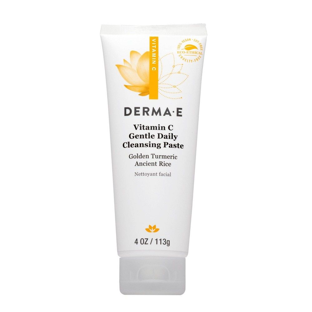 Derma E Vitamin C Gentle Daily Cleansing Paste - 4oz | Target