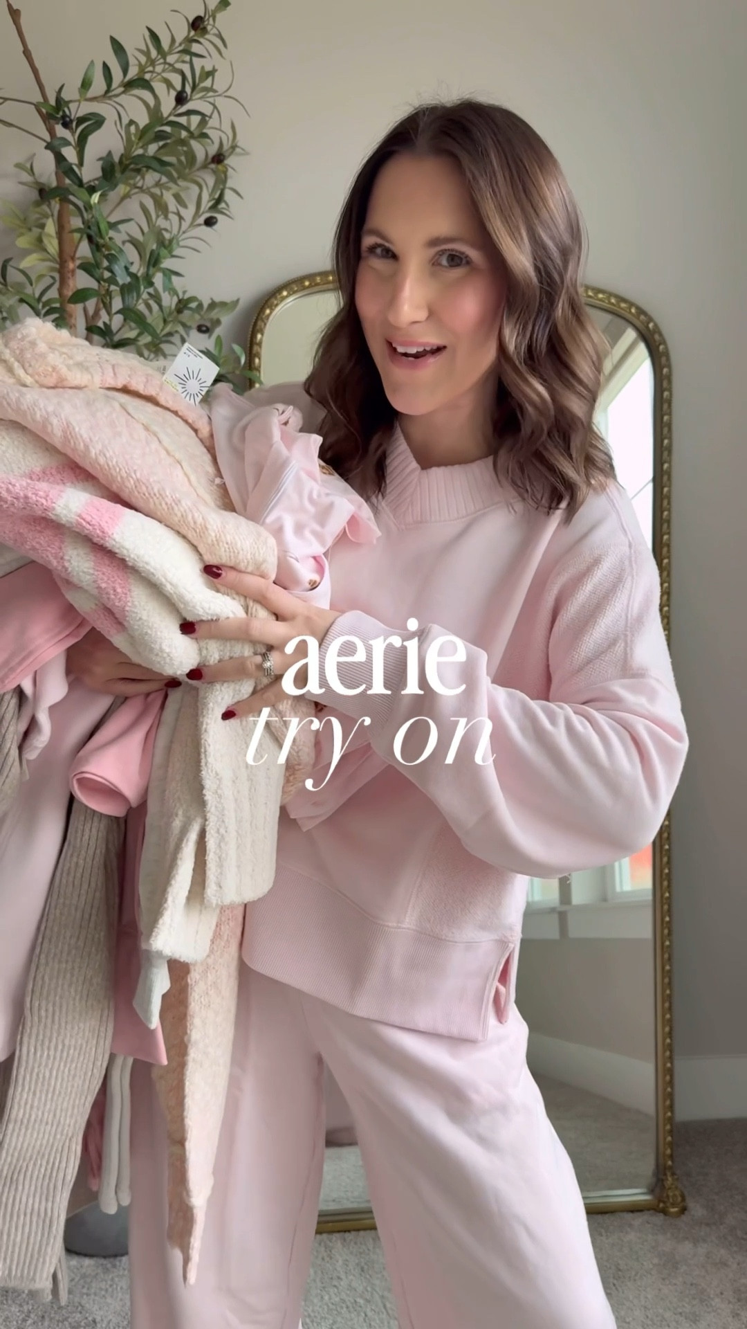 New finds from @aerie and they are all on sale! 🎀

Aerie try on | aerie finds | loungewear | gift for her | matching set | pink set 

#LTKootd #LTKGiftGuide