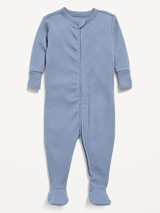 2-Way-Zip Sleep & Play Footed One-Piece for Baby | Old Navy (US)