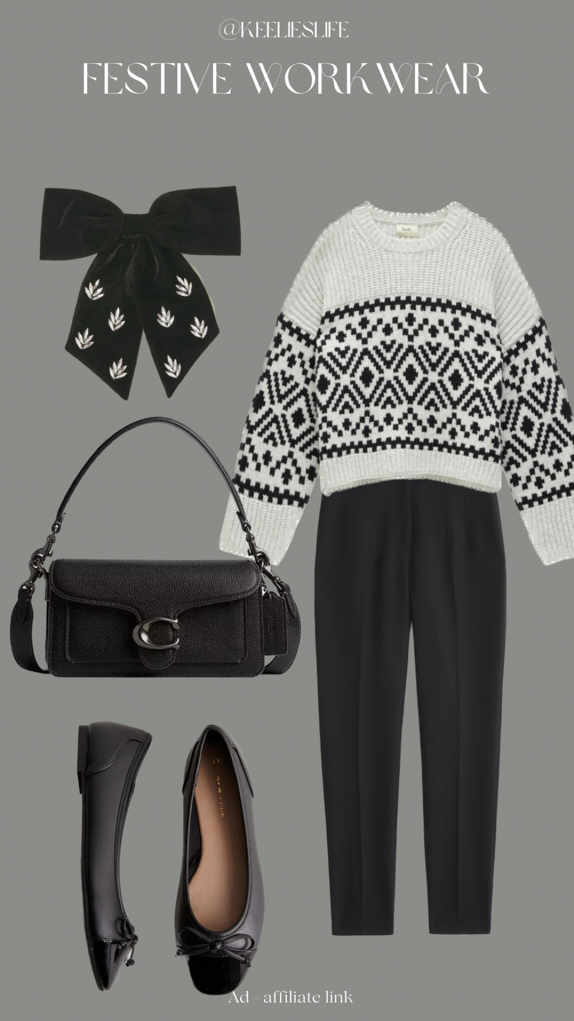 Festive workwear 🖤✨ #LTKGift

#LTKworkwear #LTKHoliday #LTKSeasonal