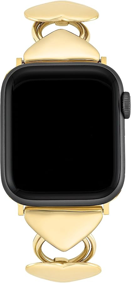 Anne Klein Heart Link Chain Bracelet for Apple Watch Secure, Adjustable, Apple Watch Band Replace... | Amazon (US)