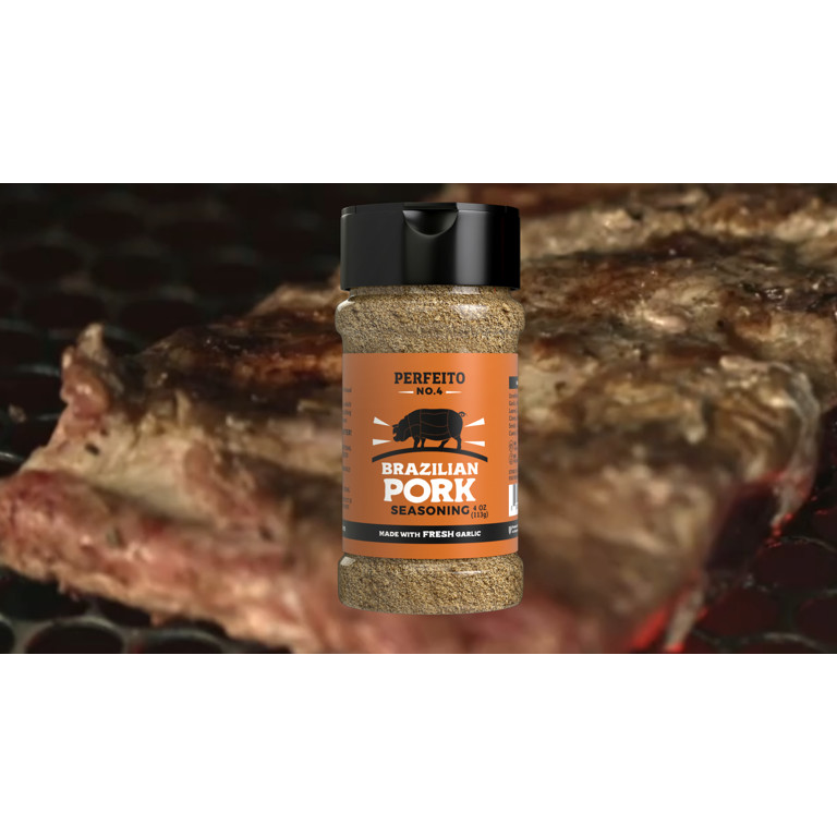 Authentic Brazilian Garlic & Herb Seasoning for Pork, Lamb & Game, Granules, 4 oz – Perfeito | Walmart (US)