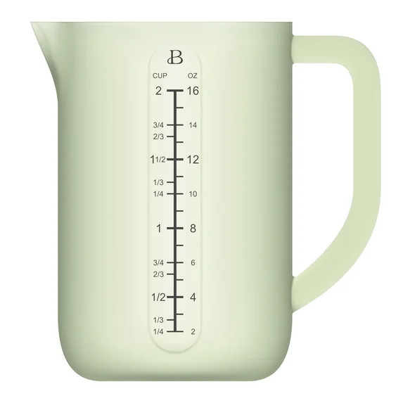 Beautiful 2 Cup Silicone Measuring Cup, Sage Green by Drew Barrymore | Walmart (US)