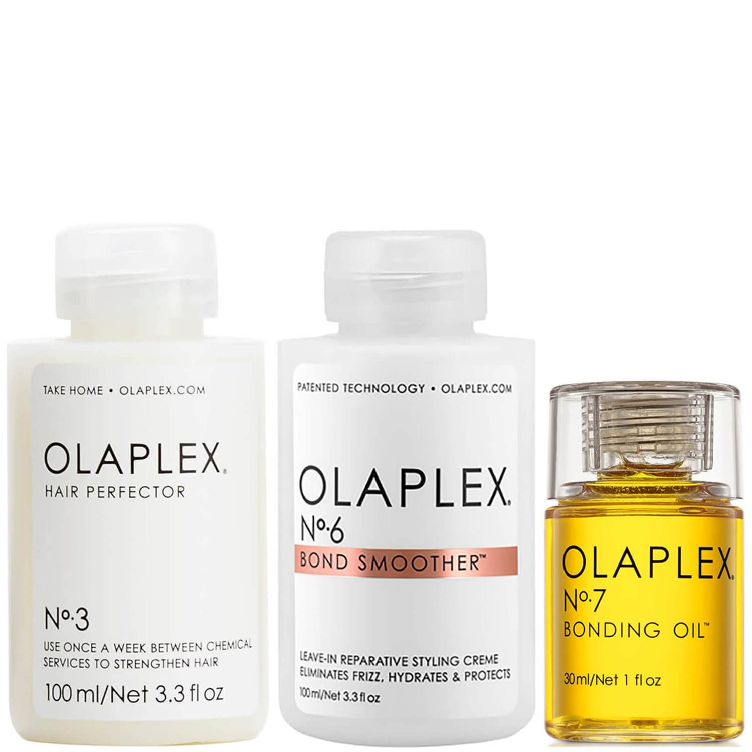 Olaplex No.3, No.6 and No.7 Bundle | Look Fantastic (UK)
