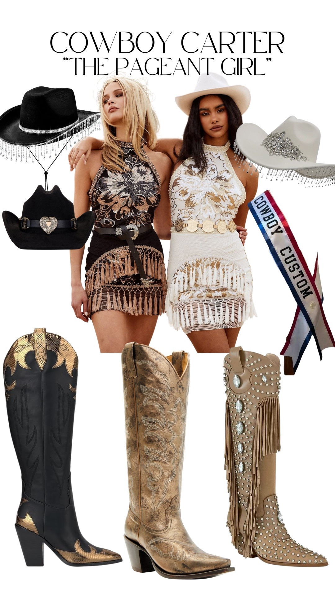 Cowboy Carter season has started and per your request here’s inspo for your concert outfits! Starting with our pageant girl 🙌🏽

#LTKFestival #LTKStyleTip