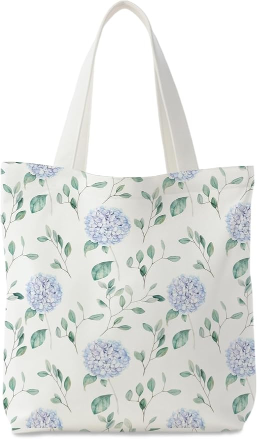 Floral Tote Bag, Floral Canvas Tote Bags for Women, Floral Gifts | Amazon (US)