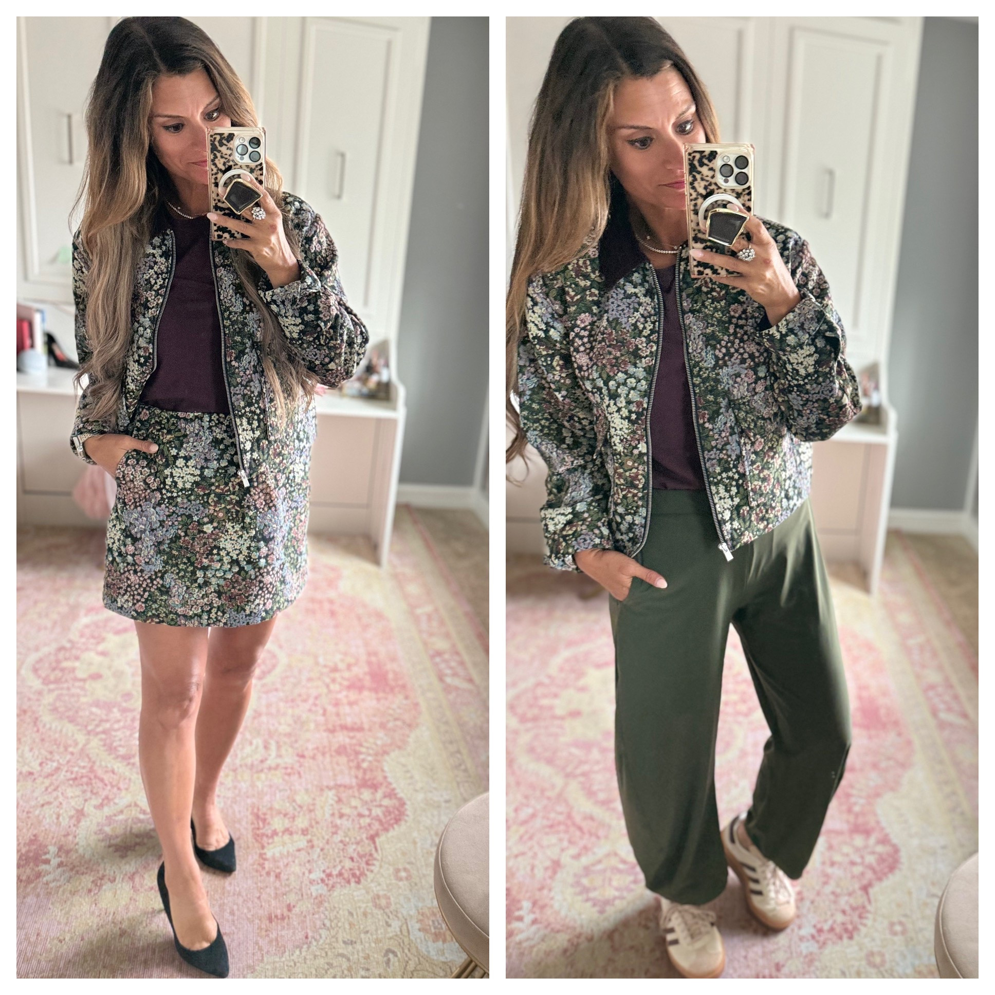 Floral pieces from the work week to the weekend