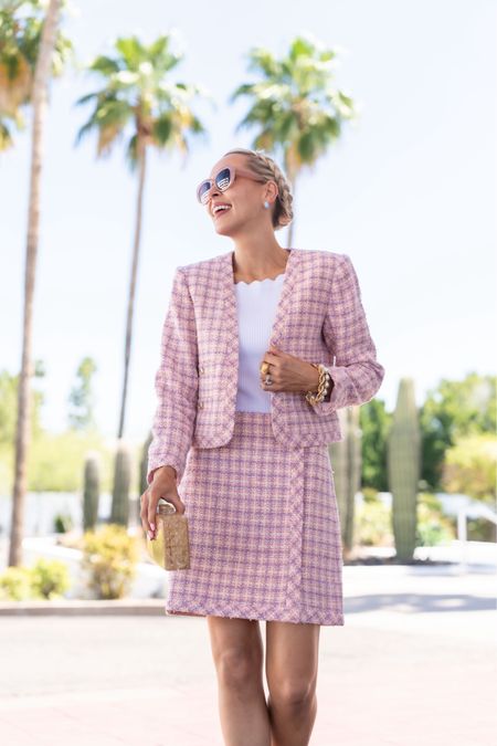 The new spring collection has so many great workwear sets you can style together or mix and match. Loving the soft spring tweeds and the fun colorful details. Shop all on my stories #ThisIsAnn #AnnTaylorPartner

#LTKfindsunder100 #LTKworkwear #LTKfindsunder50