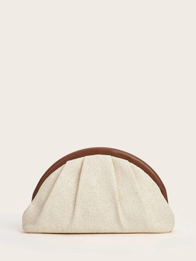 Ruched Clutch Bag | SHEIN