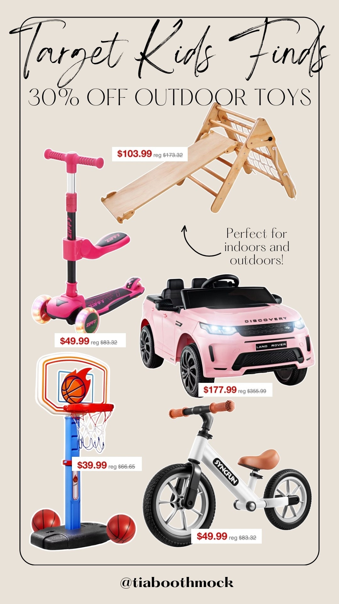 @Target has 30% off outdoor toys right now! Linked a few of the best deals!

#LTKKids #LTKmomlife #LTKSaleAlert