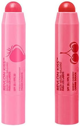 Revlon Revlon Kiss Balm DUO PACK - fresh strawberry/sweet cherry #025/030 | Amazon (US)