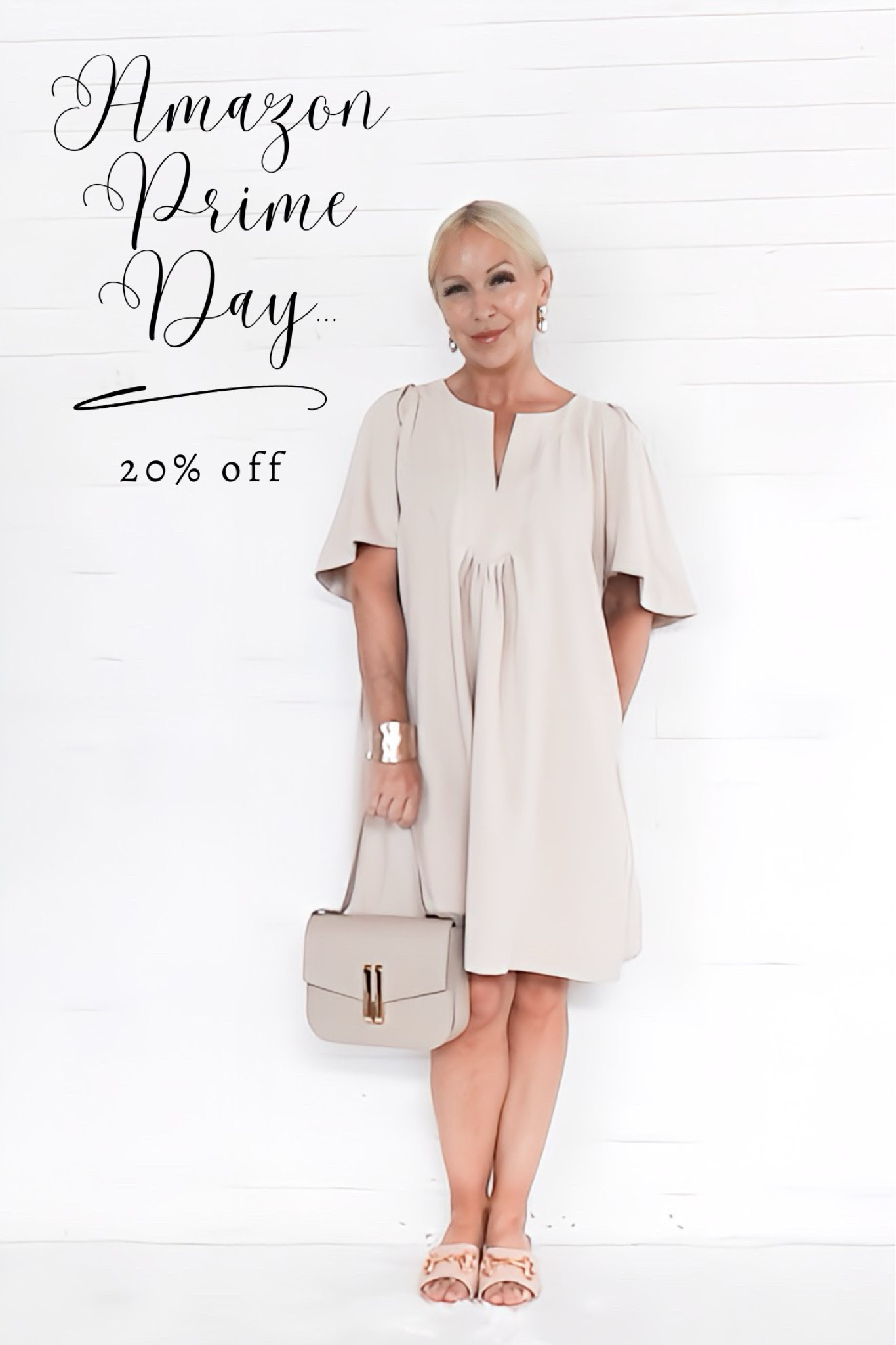 Amazon Prime Days DEAL: Tnuck-style dress is 30% off  

#LTKWedding #LTKSaleAlert #LTKFindsUnder50