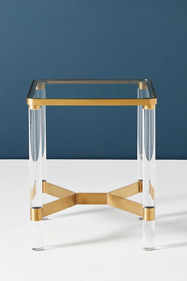 Oscarine Lucite End Table | Anthropologie (US)