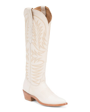 Made In Mexico Leather Sorrell Tall Western Boots | Women's Shoes | Marshalls | Marshalls