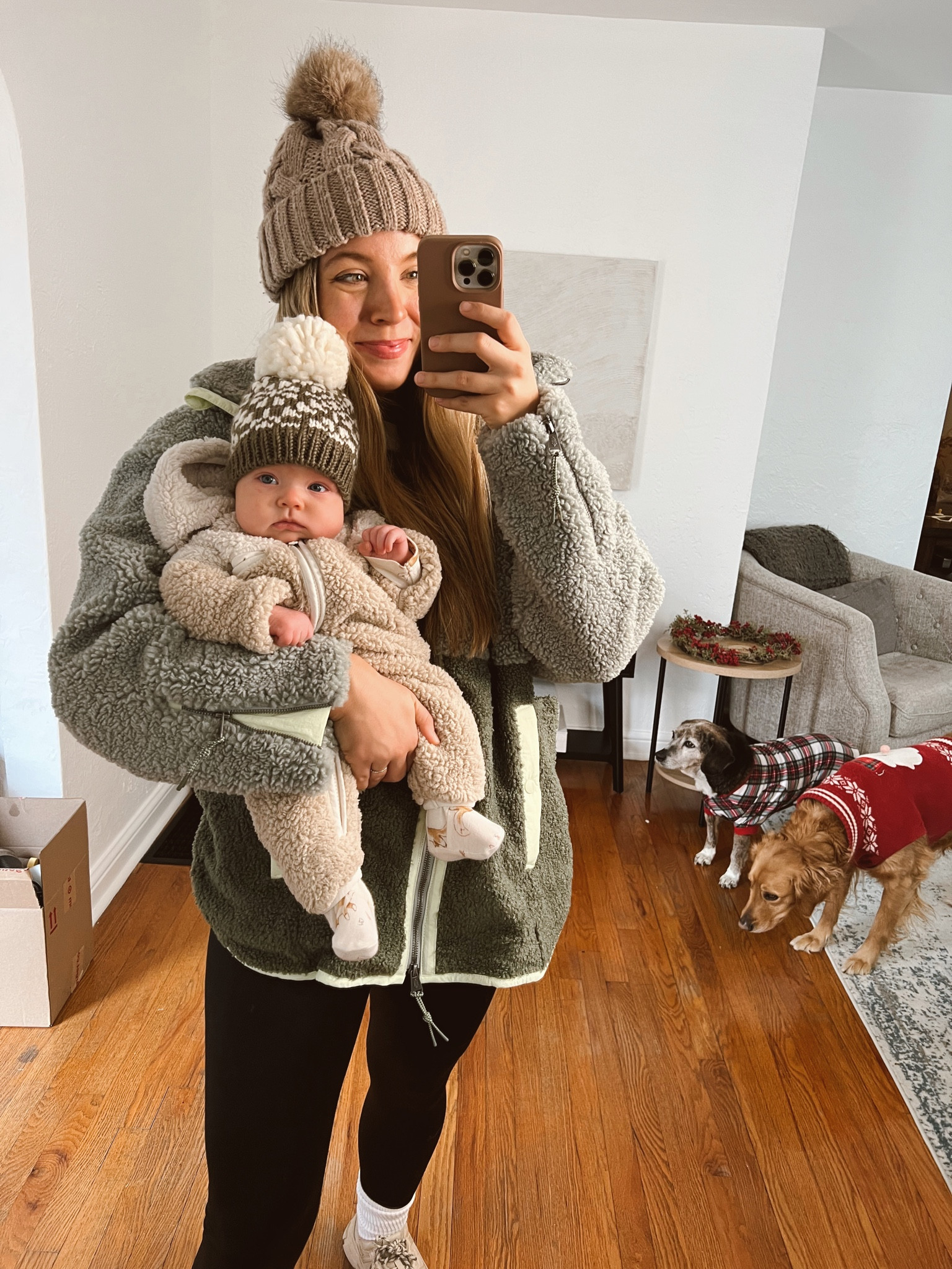 Linking our fleece jackets/outfit! 

#LTKunder50 #LTKunder100 #LTKHoliday