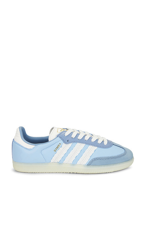 adidas Originals Samba OG W in Baby Blue. Size 7.5. Also in 8. | Revolve Clothing (Global)