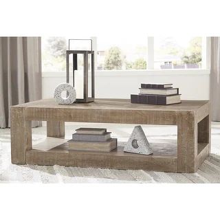 Waltleigh Rectangular Cocktail Table - 56"W x 32"D x 17"H - On Sale - Overstock - 35890638 | Bed Bath & Beyond