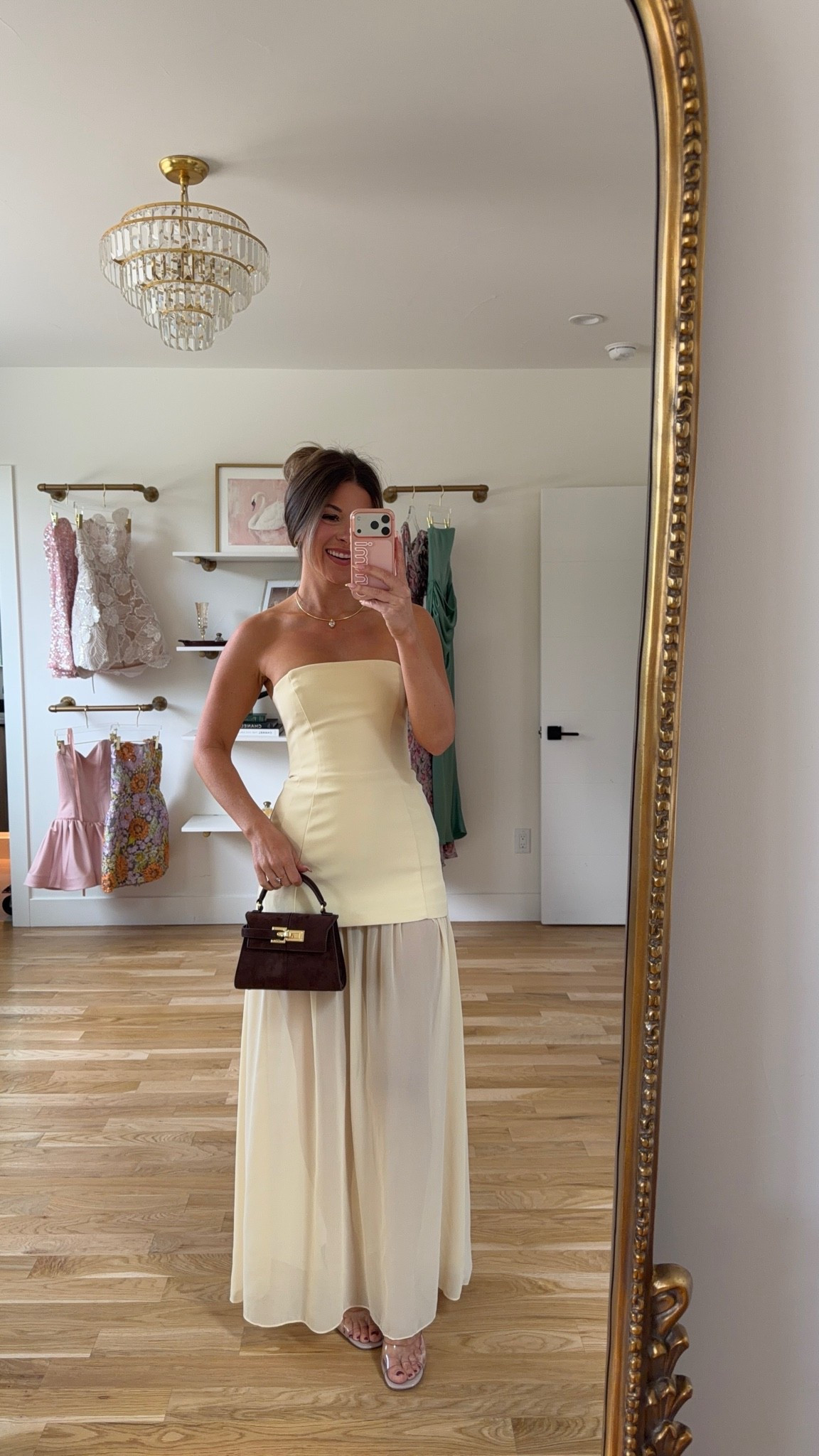 yellow strapless maxi with fitted bodice and sheer skirt fall wedding guest dress for every girl 💍

I’m 5’4” & wearing my usual smalls/2

electric picks: emerson20 
revolve: tulip

fall wedding guest dresses, wedding guest dresses, cocktail dresses, semi-formal dresses, black tie wedding guest dresses, destination wedding guest dresses, garden party dresses, wedding guest outfit ideas, fall dresses, autumn dress

#LTKWedding #LTKSeasonal #LTKgrwm