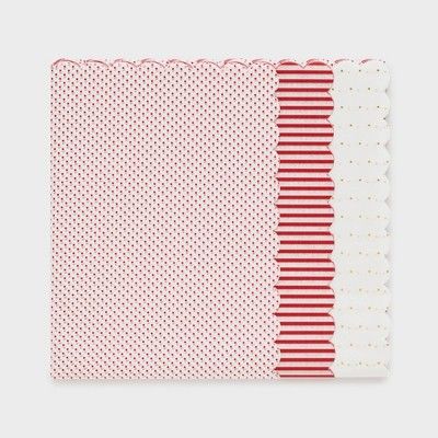 Red Scallop Gift Tissue 25ct - Sugar Paper™ | Target
