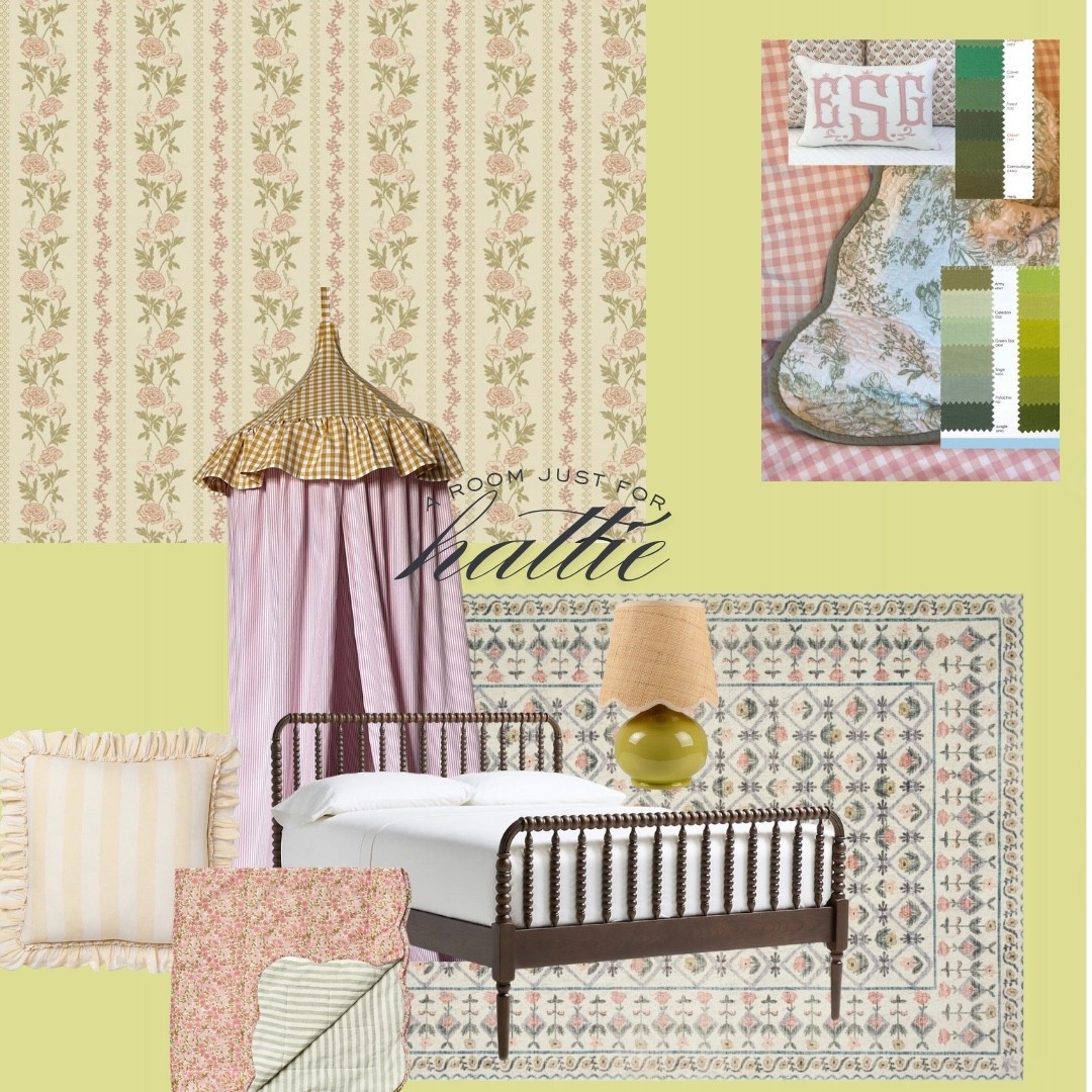 Hattie’s room details!