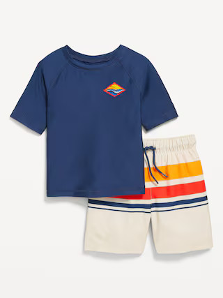Rashguard Swim Top and Trunks for Toddler Boys | Old Navy (US)