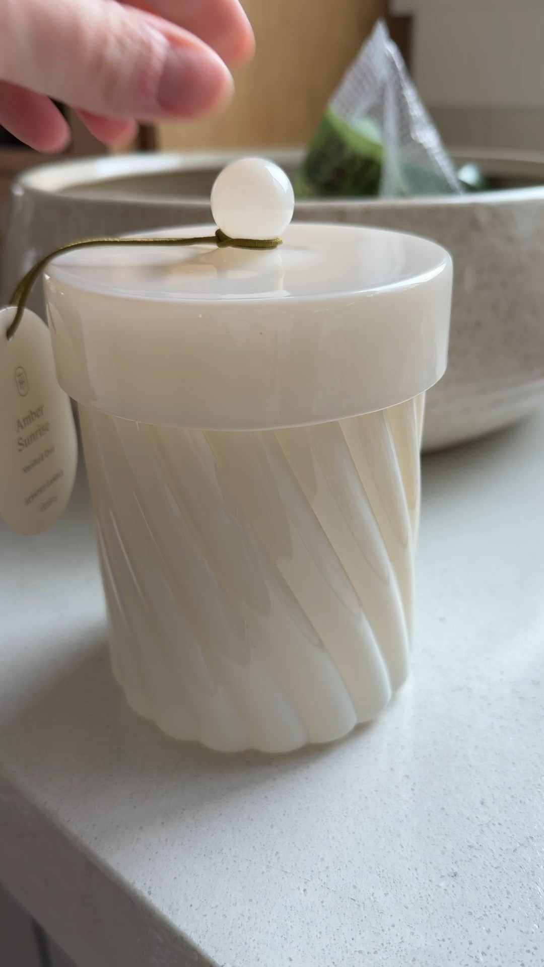 beautiful glass candle and smells amazing 

#LTKFindsUnder50 #LTKHome