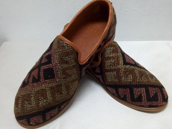 Handmade Kilim 42-EU  9,5(M)-US  Unique Shoes (Man) | Etsy (US)