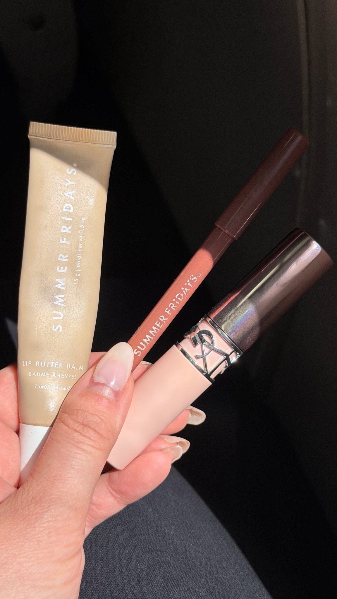 Lip combo I’ve been wearing nonstop 

Summer Fridays lip butter vanilla 
Summer Fridays lip liner cinnamon 
YSL Beaut lip blusher 44

#LTKgrwm #LTKBeauty