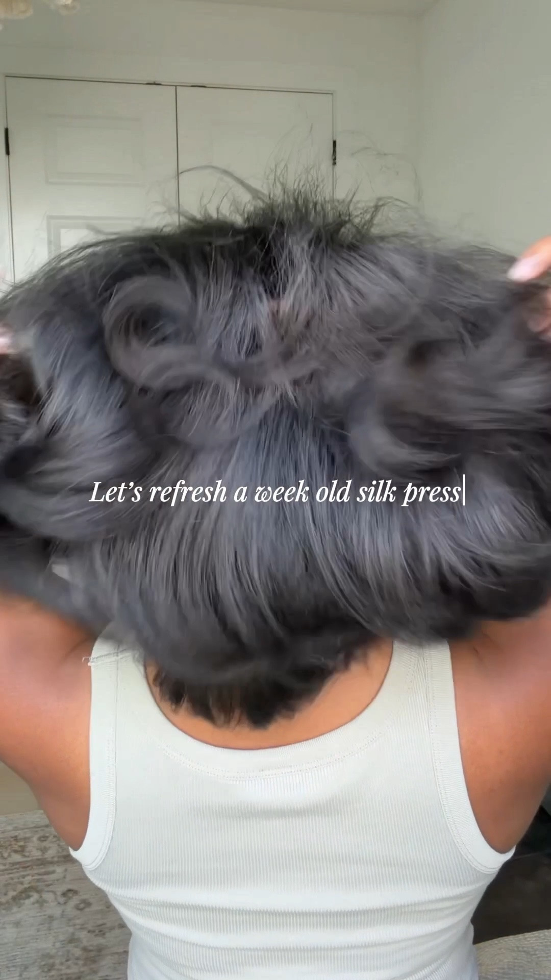 Let’s revive this week old silk press ✨ after about a week, my hair feels oily and a little dull, so I do this routine to bring my hair back to life! Dry shampoo, thermal brush and blowout rollers are going to do it for me every 👏🏾 single 👏🏾 time 👏🏾 

Linking everything I used on my hair here!!

#LTKgrwm #LTKBeauty #LTKmorningroutine