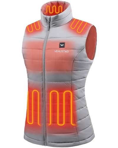 Venustas Women's Heated Vest with Battery, Up to 20HRS of Warmth, Winter Quilted Vest for Outdoor | Amazon (US)