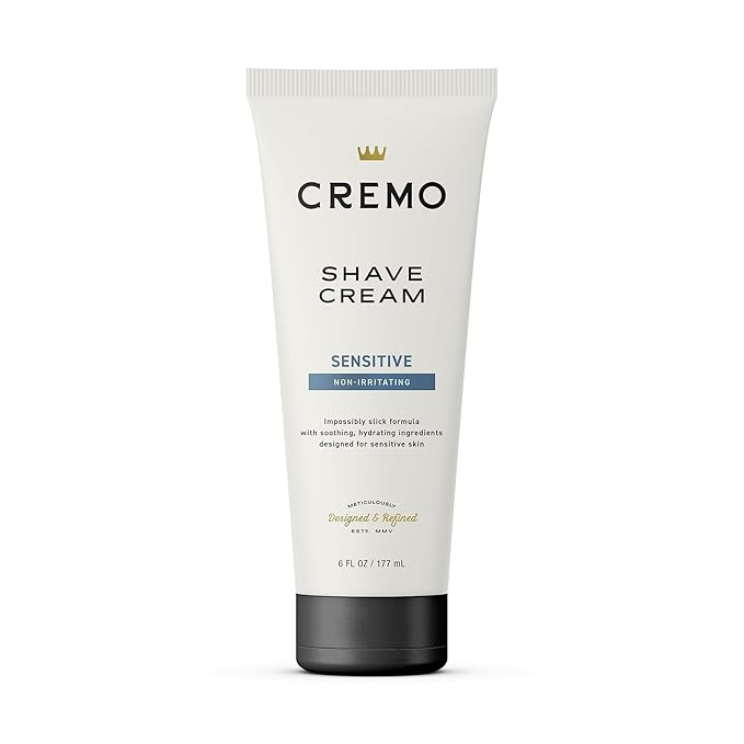 Cremo Sensitive Shave Cream, Astonishingly Superior Ultra-Slick Shaving Cream for Men, Fights Nic... | Amazon (US)