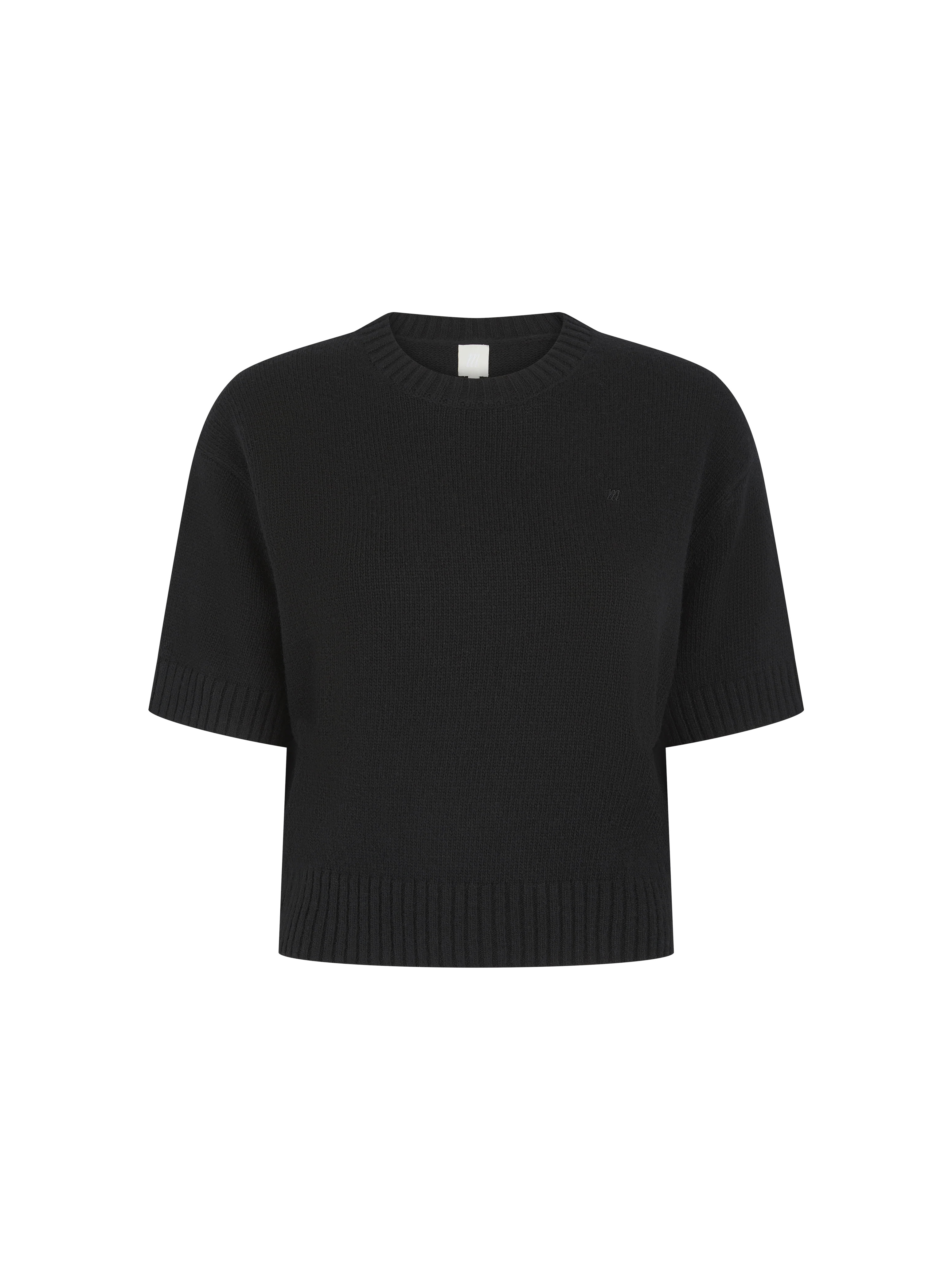 Sofia Knit Sweater - Black | Maebe