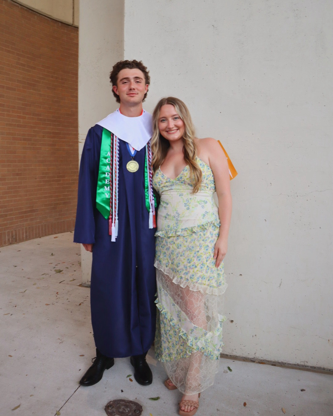 Brothers Graduation!! I love this dress from Forever 21, For Love and Lemons dupe! 
Currently sold out, but the name is “Tiered Floral Patchwork Maxi Dress"

#LTKFindsUnder50 #LTKStyleTip