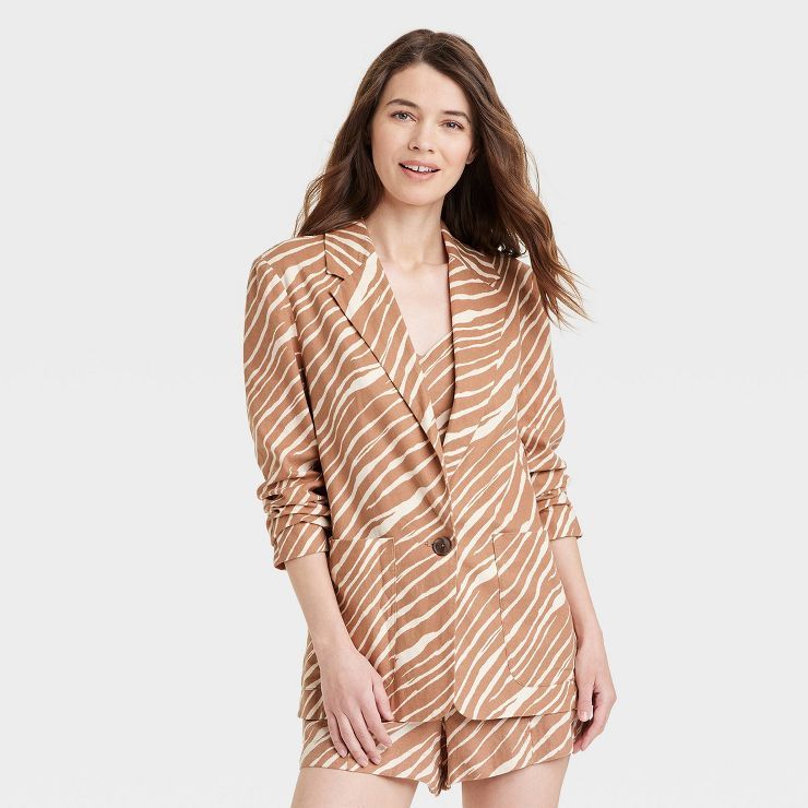 Women's Relaxed Fit Spring Blazer - A New Day™ | Target